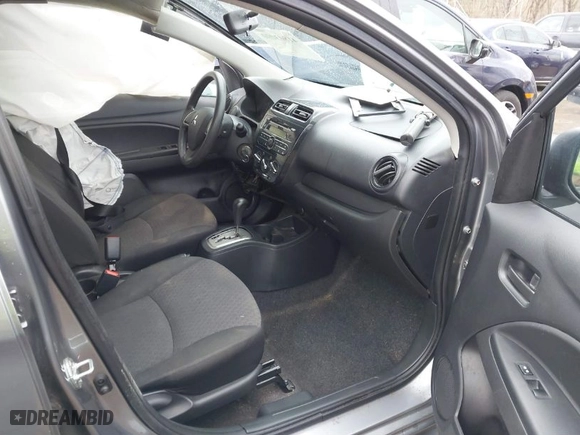 2017 Mitsubishi Mirage ES with VIN ML32A3HJXHH015805, listed as a IAAI auction lot 41843090 with 50,007 mi miles. Bid and sale history available at carsss.com. Image 5.
