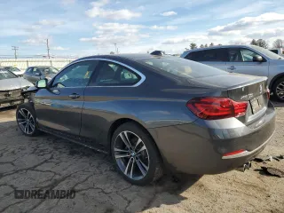 2020 BMW 4 Series 430i xDrive with VIN WBA4W5C02LFJ72876, listed as a Copart auction lot 89111165 with 9,634 mi miles and Salvage title. Bid and sale history available at DreamBid. Image 2.