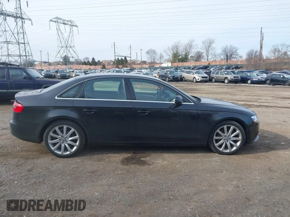 2013 Audi A4 Premium Plus with VIN WAUFFAFL6DN036748, listed as a IAAI auction lot 41513567 with 60,670 mi miles. Bid and sale history available at carsss.com. Image 13.