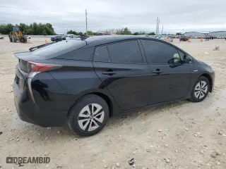 2017 Toyota Prius Two with VIN JTDKBRFU1H3563814, listed as a Copart auction lot 51795855 with 73,752 mi miles and Salvage Title. Bid and sale history available at carsss.com. Image 3.