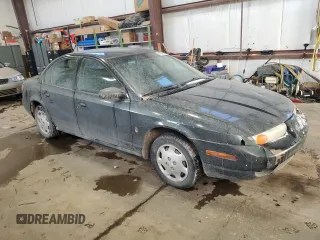 2000 Saturn SL with VIN 1G8ZH5288YZ184685, listed as a Copart auction lot 43831105 with 319,384 mi miles and Clean Title. Bid and sale history available at carsss.com. Image 4.