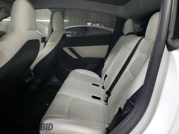 2021 Tesla Model Y Long Range with VIN 5YJYGDEE4MF231016, listed as a Copart auction lot 50908475 with 35,216 mi miles and Salvage Title. Bid and sale history available at DreamBid. Image 10.