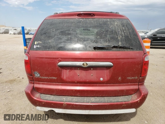 2006 Chrysler Town & Country LWB Touring with VIN 2A4GP54L56R858102, listed as a Copart auction lot 70631854 with 145,562 mi miles and Salvage Title. Bid and sale history available at carsss.com. Image 6.