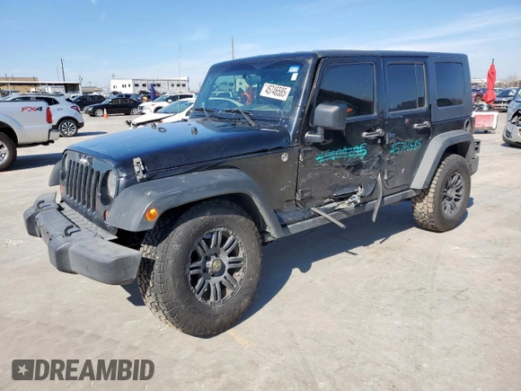 2008 Jeep Wrangler Unlimited Rubicon with VIN 1J4GA69188L654677, listed as a Copart auction lot 45746585 with Not Provided miles and Salvage Title. Bid and sale history available at carsss.com. Image 1.