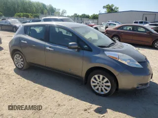 2015 Nissan LEAF SV with VIN 1N4AZ0CP9FC310695, listed as a Copart auction lot 53482025 with 98,125 mi miles and Clean Title. Bid and sale history available at carsss.com. Image 5.