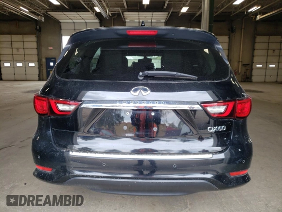 2019 Infiniti QX60 Luxe with VIN 5N1DL0MM5KC509813, listed as a Copart auction lot 55567265 with 152,622 mi miles and Clean Title. Bid and sale history available at DreamBid. Image 6.