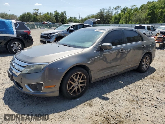 2012 Ford Fusion SEL with VIN 3FAHP0JAXCR279876, listed as a Copart auction lot 54004525 with 125,838 mi miles and Salvage title. Bid and sale history available at DreamBid. Image 1.