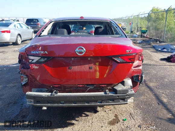 2022 Nissan Sentra SV with VIN 3N1AB8CV3NY264995, listed as a IAAI auction lot 41989200 with 32,072 mi miles and . Bid and sale history available at DreamBid. Image 17.