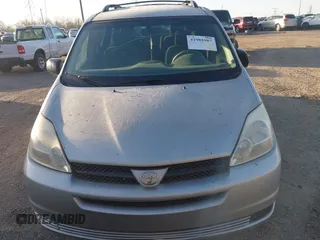 2005 Toyota Sienna CE with VIN 5TDZA23C75S254119, listed as a IAAI auction lot 41985987 with 190,728 mi miles. Bid and sale history available at carsss.com. Image 6.