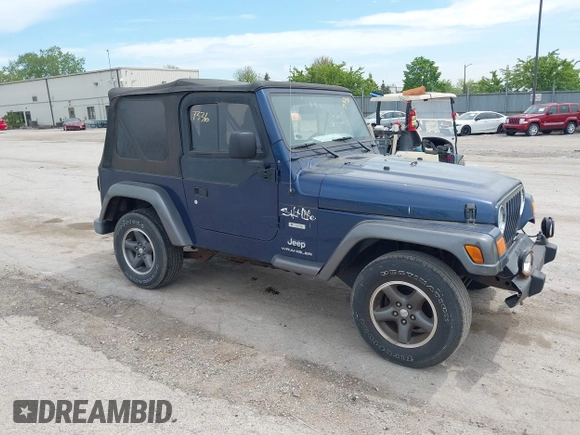 2004 Jeep Wrangler X with VIN 1J4FA39S64P726711, listed as a IAAI auction lot 42227336 with Not Provided miles and . Bid and sale history available at DreamBid. Image 1.