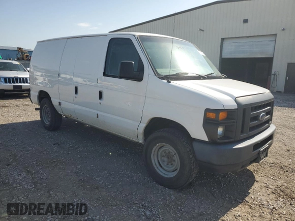 2014 Ford Econoline Cargo Commercial with VIN 1FTNE2EW5EDA07932, listed as a Copart auction lot 62121415 with Not provided miles and Clean title. Bid and sale history available at DreamBid. Image 4.