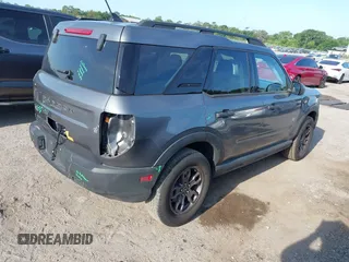 2021 Ford Bronco Sport Big Bend with VIN 3FMCR9B68MRA44256, listed as a IAAI auction lot 42343959 with 47,534 mi miles and . Bid and sale history available at DreamBid. Image 4.