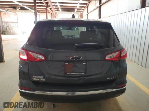2021 Chevrolet Equinox LT with VIN 2GNAXUEV9M6134277, listed as a Copart auction lot 49408505 with 45,955 mi miles and Salvage Title. Bid and sale history available at DreamBid. Image 6.