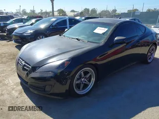2010 Hyundai Genesis Coupe Premium with VIN KMHHT6KD6AU031014, listed as a IAAI auction lot 42684590 with 238,579 mi miles and . Bid and sale history available at DreamBid. Image 2.