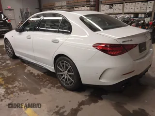 2023 Mercedes-Benz C 43 AMG with VIN W1KAF8HB9PR089554, listed as a IAAI auction lot 41587016 with 14,351 mi miles and . Bid and sale history available at DreamBid. Image 3.