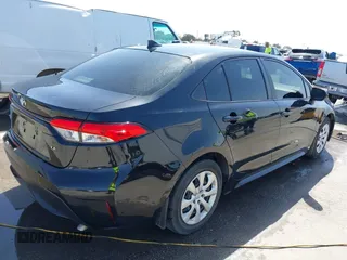 2022 Toyota Corolla LE with VIN JTDEPMAE4NJ210119, listed as a IAAI auction lot 41816013 with 50,431 mi miles. Bid and sale history available at carsss.com. Image 4.
