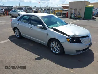 2010 Lincoln MKZ with VIN 3LNHL2GC0AR624660, listed as a IAAI auction lot 41682383 with 64,518 mi miles. Bid and sale history available at carsss.com. Image 1.