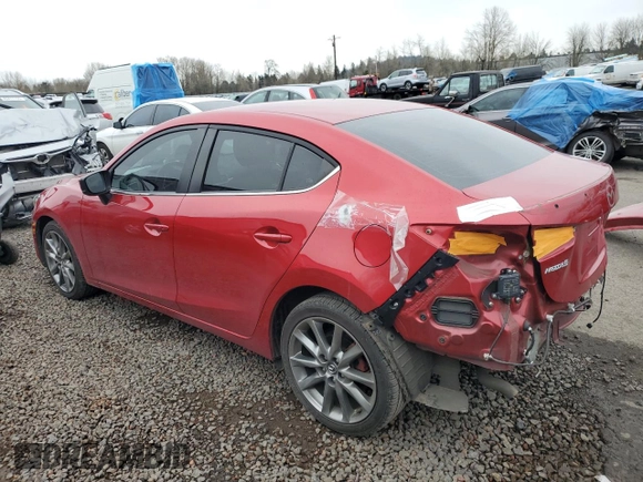 2018 Mazda 3 Touring with VIN 3MZBN1V33JM241145, listed as a Copart auction lot 46646745 with 58,505 mi miles and Salvage Title. Bid and sale history available at DreamBid. Image 2.