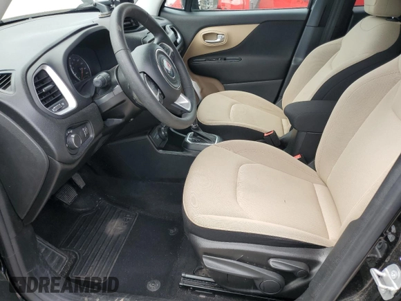 2019 Jeep Renegade Sport with VIN ZACNJBAB3KPK10147, listed as a Copart auction lot 54400995 with 46,079 mi miles and Salvage title. Bid and sale history available at DreamBid. Image 7.