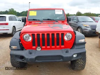 2020 Jeep Wrangler Unlimited Sport S z VIN 1C4HJXDN7LW281357, wystawiony jako IAAI lot #42363990 z przebiegiem 69 068 mil mil oraz . Historia ofert i sprzedaży dostępna na DreamBid. Obrazek 12.