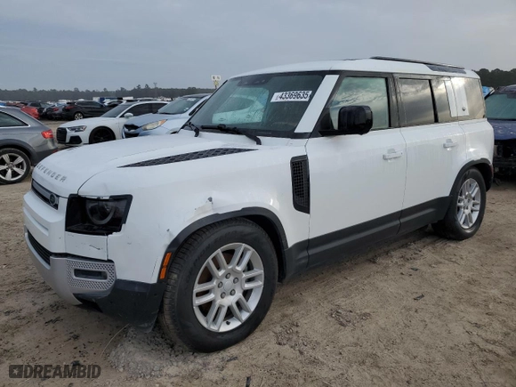 2024 Land Rover Defender S with VIN SALEJ7EX0R2341653, listed as a Copart auction lot 43369635 with 0 mi miles and Salvage Title. Bid and sale history available at carsss.com. Image 1.