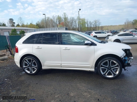 2013 Ford Edge Sport with VIN 2FMDK4AK7DBA97149, listed as a IAAI auction lot 41889703 with 90,541 mi miles. Bid and sale history available at carsss.com. Image 14.