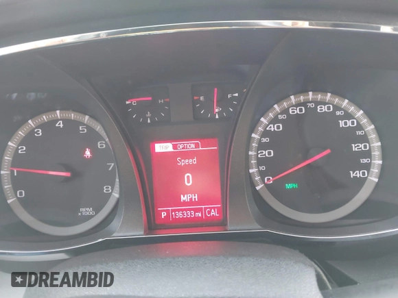 2013 GMC Terrain SLE with VIN 2GKFLSE36D6233821, listed as a IAAI auction lot 41662874 with 136,333 mi miles. Bid and sale history available at carsss.com. Image 7.