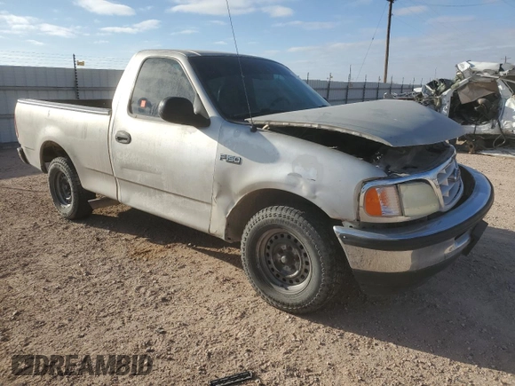 1997 Ford F-150 with VIN 1FTDF1725VKA56508, listed as a Copart auction lot 45729075 with 361,272 mi miles and Salvage title. Bid and sale history available at DreamBid. Image 4.