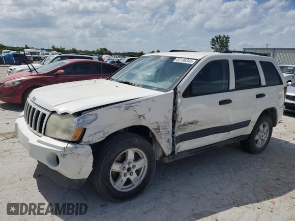 2006 Jeep Grand Cherokee Laredo с VIN 1J4GS48K16C300511, выставлен на аукционе Copart как лот 62196345 с пробегом 240 906 миль миль и Списание • Salvage title. История ставок и продаж доступна на DreamBid. Изображение 1.