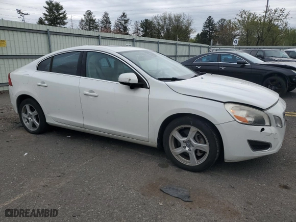 2013 Volvo S60 T5 Premier with VIN YV1612FS5D2218760, listed as a Copart auction lot 50080505 with 99,507 mi miles and Salvage Title. Bid and sale history available at carsss.com. Image 4.