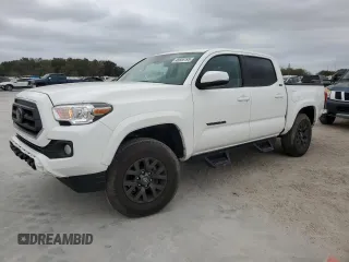 2022 Toyota Tacoma SR5 z VIN 3TMAZ5CN0NM169311, wystawiony jako Copart lot #45655195 z przebiegiem 66 113 mil mil oraz Szkoda całkowita • Salvage title. Historia ofert i sprzedaży dostępna na DreamBid. Obrazek 1.