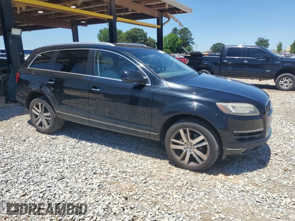 2014 Audi Q7 Premium Plus with VIN WA1LMAFE0ED018356, listed as a Copart auction lot 58155505 with 109,340 mi miles and Clean title. Bid and sale history available at DreamBid. Image 4.