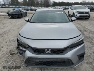 2022 Honda Civic Hatchback EX-L with VIN 19XFL1H70NE017890, listed as a Copart auction lot 87377144 with 80,278 mi miles and Salvage Title. Bid and sale history available at carsss.com. Image 5.