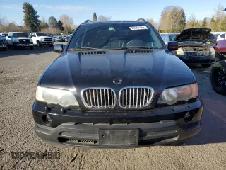2002 BMW X5 3.0i with VIN 5UXFA53522LP40998, listed as a Copart auction lot 43245775 with 0 mi miles and Salvage Title. Bid and sale history available at carsss.com. Image 5.