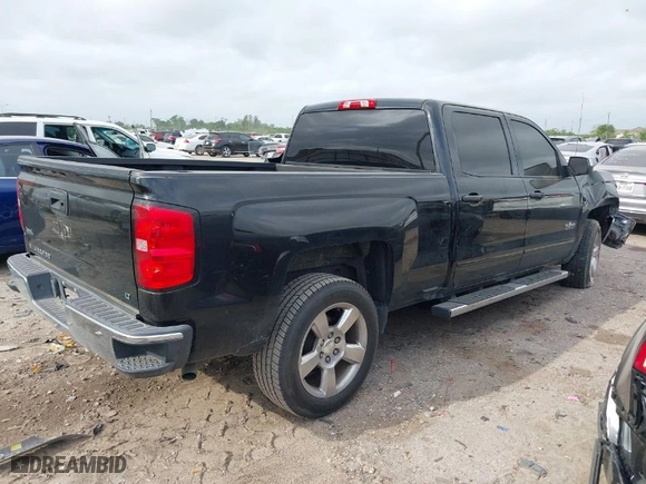 2018 Chevrolet Silverado 1500 LT with VIN 3GCPCREC5JG493118, listed as a IAAI auction lot 41942807 with 1 mi miles. Bid and sale history available at carsss.com. Image 4.