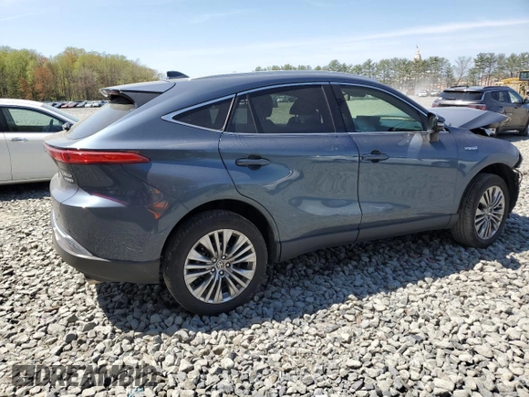2021 Toyota Venza LE with VIN JTEAAAAH1MJ037453, listed as a Copart auction lot 54309185 with 111,134 mi miles and Salvage Title. Bid and sale history available at carsss.com. Image 3.