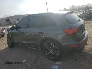 2017 Audi SQ5 Premium Plus with VIN WA1CCAFP5HA063917, listed as a Copart auction lot 48882755 with 104,669 mi miles and Salvage Title. Bid and sale history available at carsss.com. Image 2.