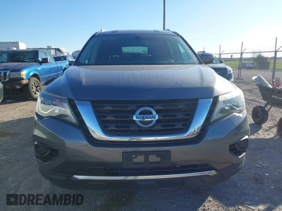 2017 Nissan Pathfinder SL with VIN 5N1DR2MMXHC906193, listed as a IAAI auction lot 41888171 with 113,524 mi miles. Bid and sale history available at carsss.com. Image 12.