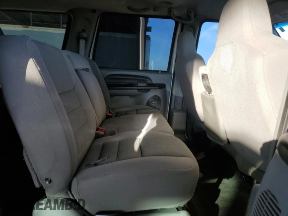 2005 Ford Excursion Special Serv with VIN 1FMNU40L65EB83177, listed as a Copart auction lot 86405534 with 147,144 mi miles and Salvage title. Bid and sale history available at DreamBid. Image 12.