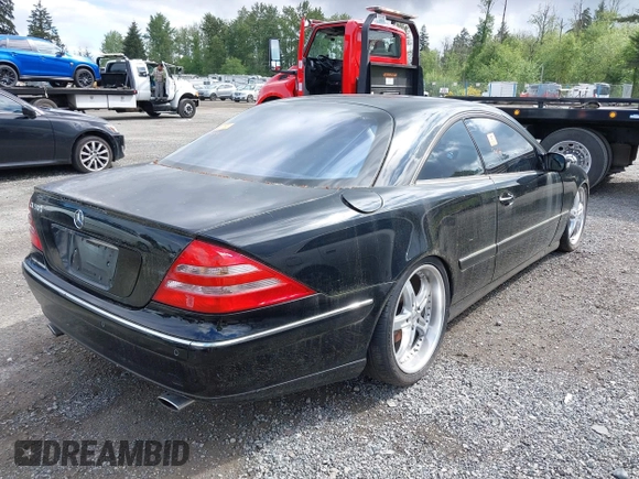2000 Mercedes-Benz CL 500/600 z VIN WDBPJ75J8YA003853, wystawiony jako IAAI lot #42250785 z przebiegiem 94 874 mil mil oraz . Historia ofert i sprzedaży dostępna na DreamBid. Obrazek 4.