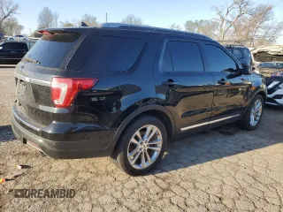 2018 Ford Explorer XLT with VIN 1FM5K7D89JGA79956, listed as a Copart auction lot 49979375 with Not provided miles and Salvage title. Bid and sale history available at DreamBid. Image 3.