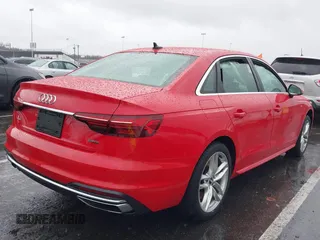 2021 Audi A4 S line Premium with VIN WAUDAAF45MA030185, listed as a IAAI auction lot 41065390 with Not Provided miles and . Bid and sale history available at DreamBid. Image 4.
