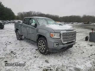 2021 GMC Canyon 4WD Denali with VIN 1GTG6EEN0M1194026, listed as a Copart auction lot 41902315 with 45,710 mi miles and Salvage Title. Bid and sale history available at carsss.com. Image 10.