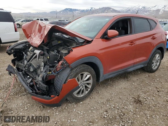 2016 Hyundai Tucson SE z VIN KM8J23A47GU237004, wystawiony jako Copart lot #86397284 z przebiegiem 78 115 mil mil oraz Szkoda całkowita • Salvage title. Historia ofert i sprzedaży dostępna na DreamBid. Obrazek 1.