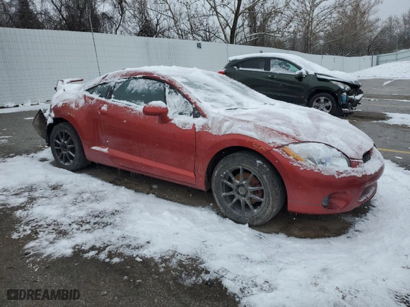 2008 Mitsubishi Eclipse GS with VIN 4A3AK64F58E032633, listed as a Copart auction lot 82773624 with 0 mi miles and Salvage Title. Bid and sale history available at carsss.com. Image 4.