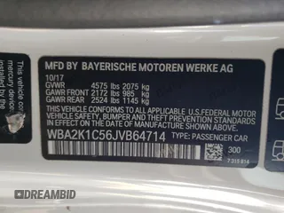 2018 BMW 2 Series 230i xDrive with VIN WBA2K1C56JVB64714, listed as a Copart auction lot 74342484 with 22,653 mi miles and Salvage Title. Bid and sale history available at carsss.com. Image 13.