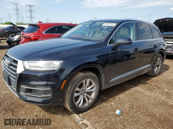 2017 Audi Q7 Premium Plus with VIN WA1LAAF79HD034568, listed as a Copart auction lot 61432345 with 131,926 mi miles and Clean title. Bid and sale history available at DreamBid. Image 1.