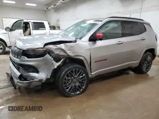 2023 Jeep Compass High Altitude с VIN 3C4NJDCNXPT527316, выставлен на аукционе Copart как лот 71404824 с пробегом 13 079 миль миль и Списание • Salvage title. История ставок и продаж доступна на DreamBid. Изображение 1.