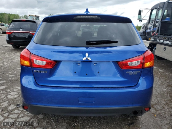 2017 Mitsubishi Outlander Sport ES 2.0 with VIN JA4AP3AU9HZ048617, listed as a Copart auction lot 61323704 with 79,787 mi miles and Salvage Title. Bid and sale history available at carsss.com. Image 6.