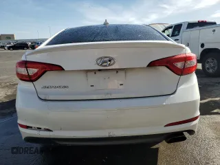 2017 Hyundai Sonata SE with VIN 5NPE24AF6HH454178, listed as a Copart auction lot 54942205 with 131,411 mi miles and Clean Title. Bid and sale history available at DreamBid. Image 6.